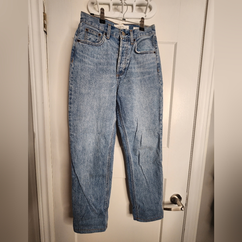 Denim forum joni high rise loose 29L jean